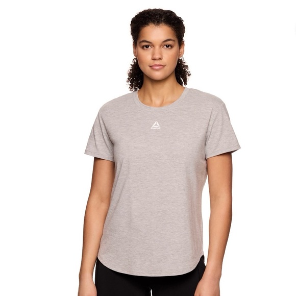 Reebok Women’s Identity Short Sleeve Tee with Small Logo, Sizes S Gym Workout - Picture 1 of 8